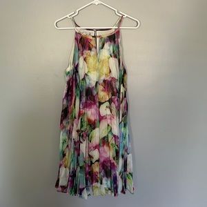 Maggy London floral dress, sz 12
